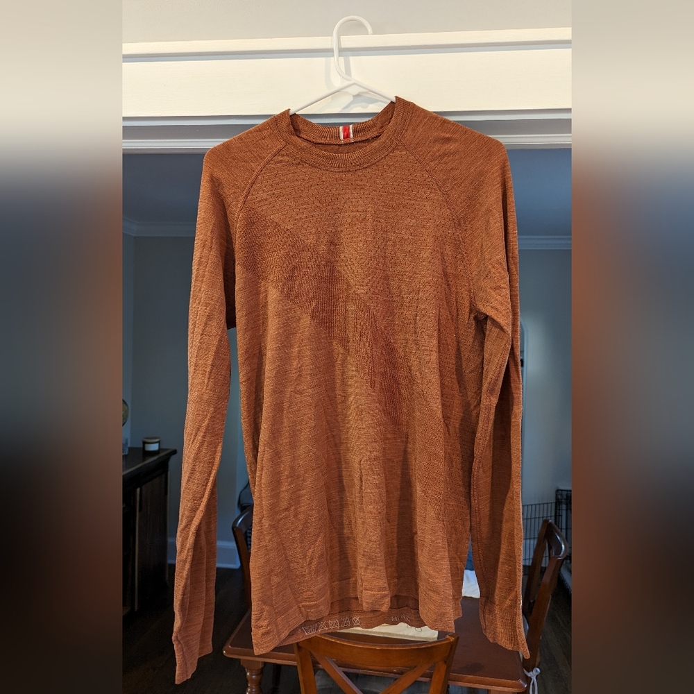 Tracksmith Brighton Baselayer Men's Running Top - Brand New Large